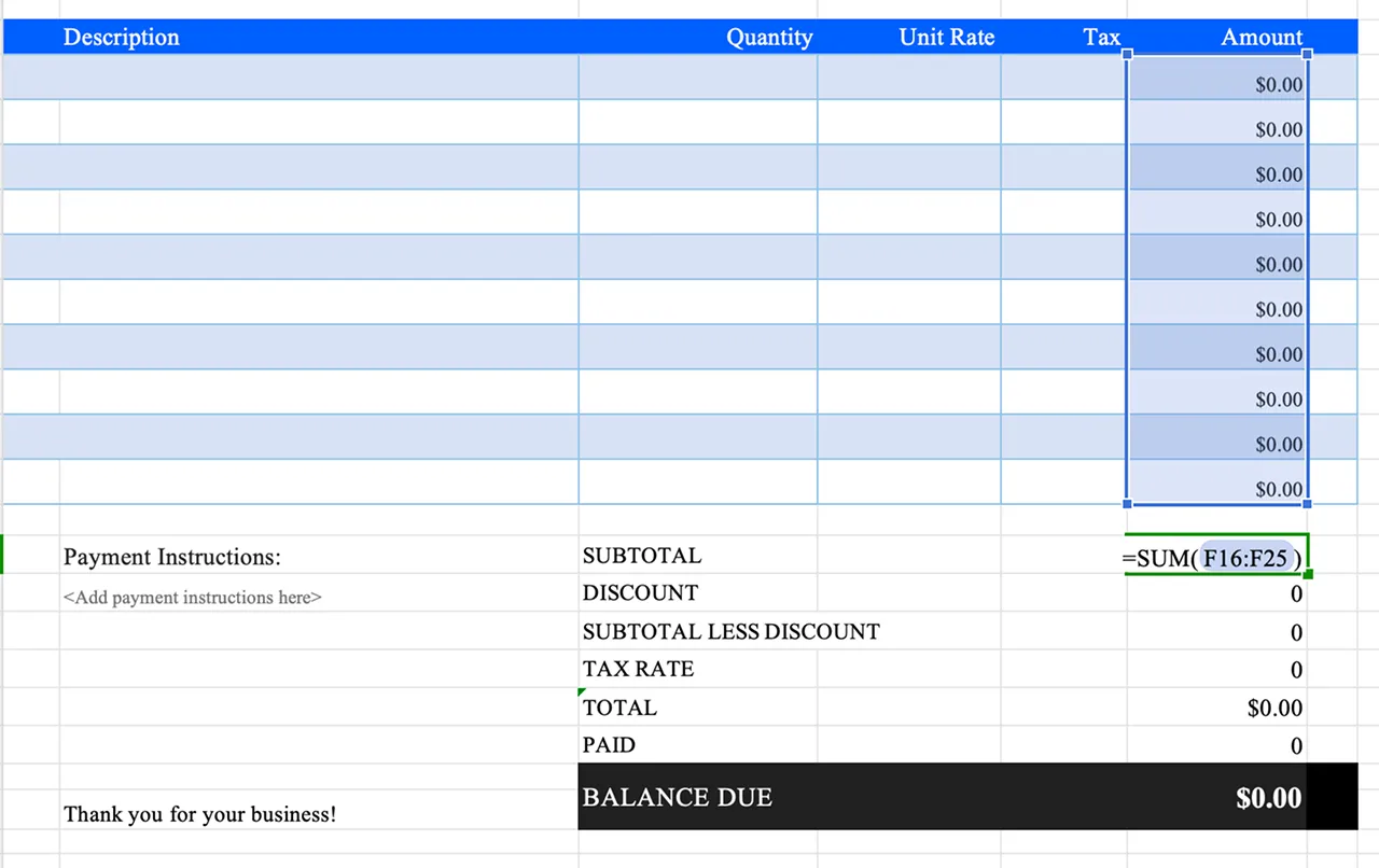 Invoice